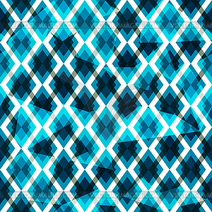 Голубые бриллианты бесшовные модели - изображение в векторном формате