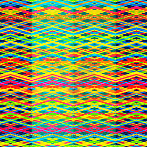 Bright rainbow seamless pattern - vector clip art