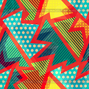 Cloth bright seamless pattern - vector image