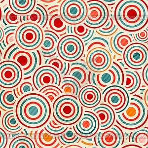 Color circle pattern - vector image