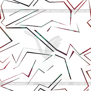 Colored debris seamless pattern - vector clipart
