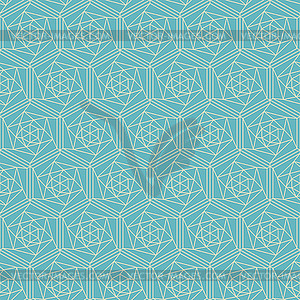 Diamond seamless pattern - vector image