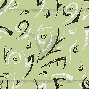 Green abstract seamless - vector clipart