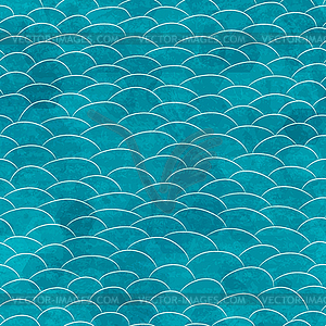 Marine grunge seamless pattern - vector image