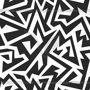 Monochrome ancient seamless pattern - vector EPS clipart