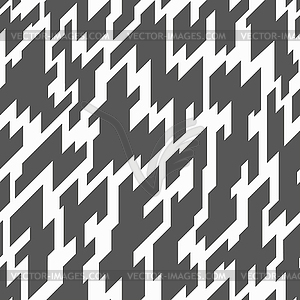 Monochrome geometric seamless pattern - vector clipart