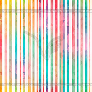 Rainbow stripes seamless pattern - vector image