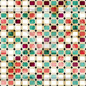 Retro cells seamless - vector clipart