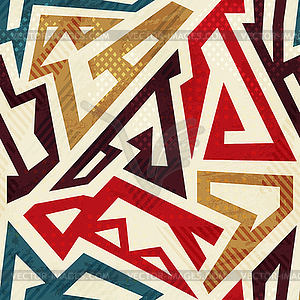 Aztec seamless pattern - vector image