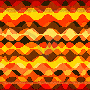 Warm color seamless pattern - vector image