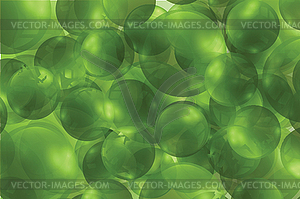 Bright background with balls - vector image