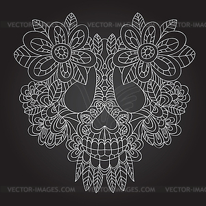 Dead Skull - vector image