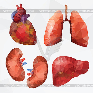 Medical icon set - vector image