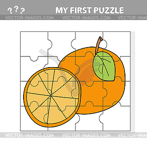 Game for kids. Simple kid application with Sweet - vector image