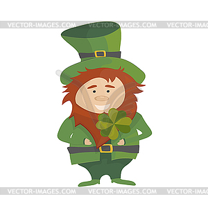 Saint Patrick. National Irish holiday - vector clip art