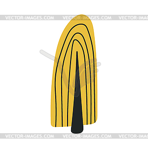 Tree on background. - royalty-free vector clipart