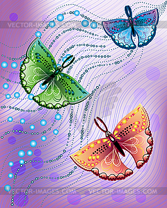 Butterfly - royalty-free vector clipart