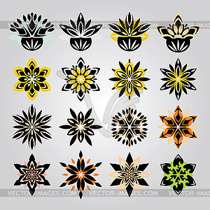 Floral ornament - vector clipart