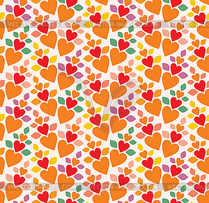 Heart wallpaper - vector image