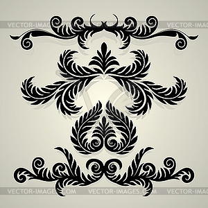 Floral ornament - vector image