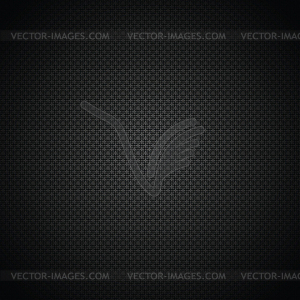 Seamless pattern on dark gray background - vector image