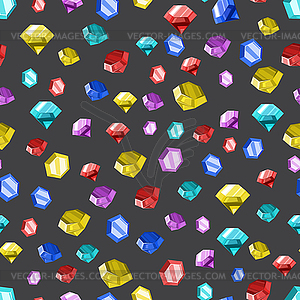 Colored diamonds texture.  - vector image