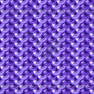 Бесшовные фиолетовый речная рыба весы - векторный рисунок