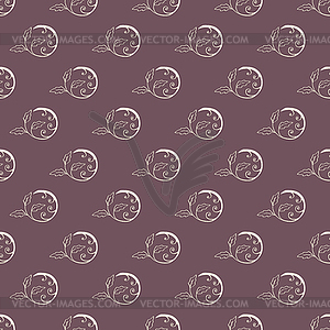 Floral Seamless Pattern - vector EPS clipart