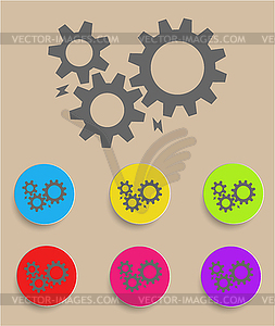 Gears - vector clipart