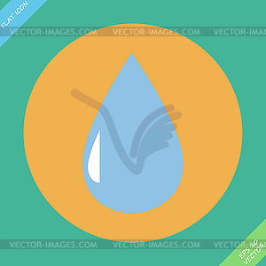 Drop icon with -  - vector EPS clipart