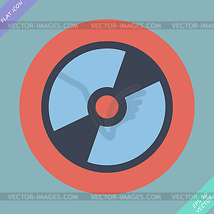 CD or DVD icon -  - vector clipart