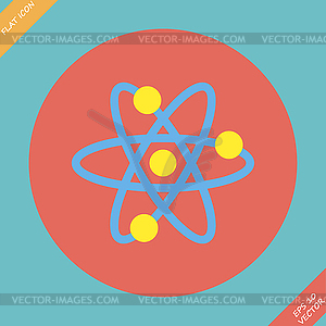 Atomic Symbol Icon -  - vector clipart