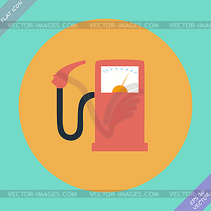 Gas station fuel pump -  - vector EPS clipart