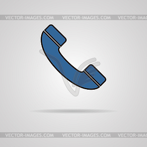 Phone icon - vector clip art