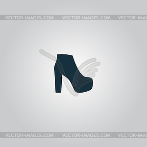 Womens shoes icon,  - vector clip art