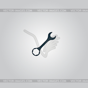 Wrench icon , - vector image