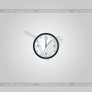 Time and Clock icon - vector image