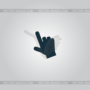 Mouse hand cursor - vector clip art