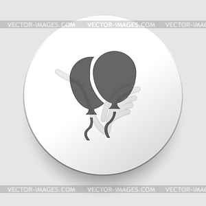 Balloon icon - vector clip art