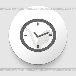 Watch icon - vector EPS clipart