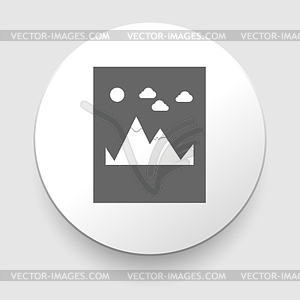 Photograph icon,  - vector image