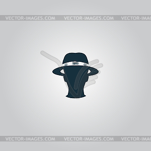 Spy icon - vector clip art