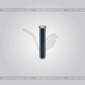 Laboratory glass - vector image