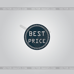 Best Price Icon, Badge, Label or Sticker - vector image