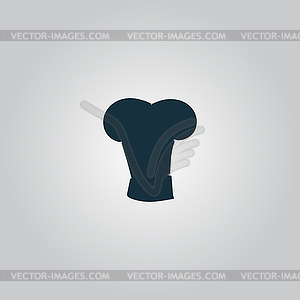Big chef hat - vector clipart / vector image