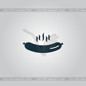 Grilled Sausage icon - vector clip art