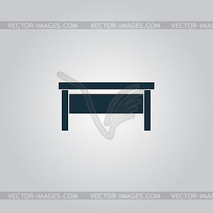 Writing desk - vector clipart