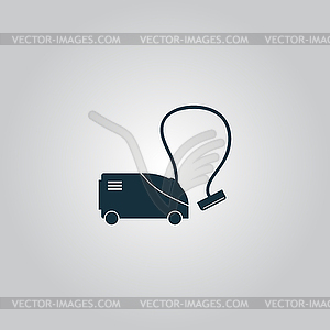 Vacuum cleaner icon - vector image