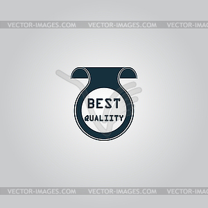 Best Quality Icon, Badge, Label or Sticker - vector image