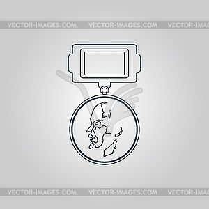 Soviet militarycLenin order - color vector clipart